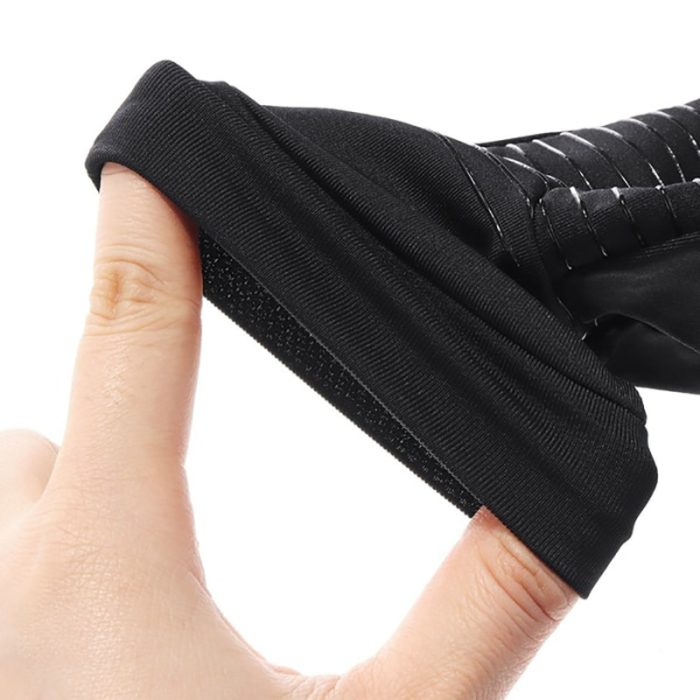 Computer Typing Support for Hands Pair of Gloves Black