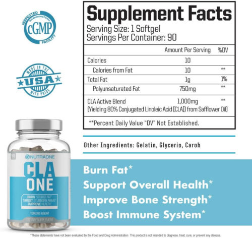 cla one supplement facts