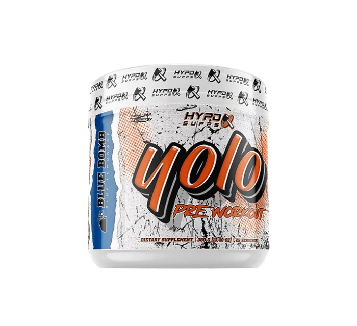 HYPD Supps Yolo Pre Workout Blue Bomb