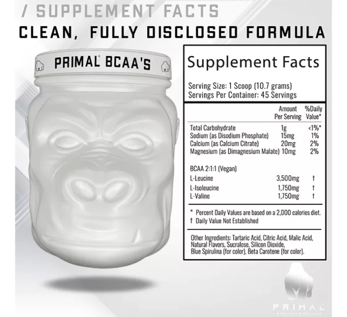 Primal Recovery BCAA Green Apple3